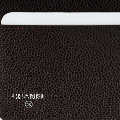 Chanel Caviar Quilted Notebook Dark Brown 7 of 9