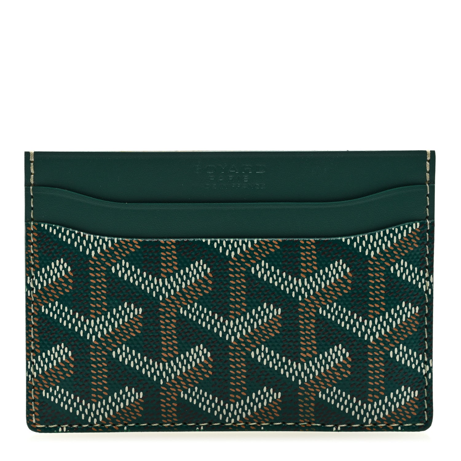 Goyard Goyardine Saint Sulpice Card Holder Green 1 of 6