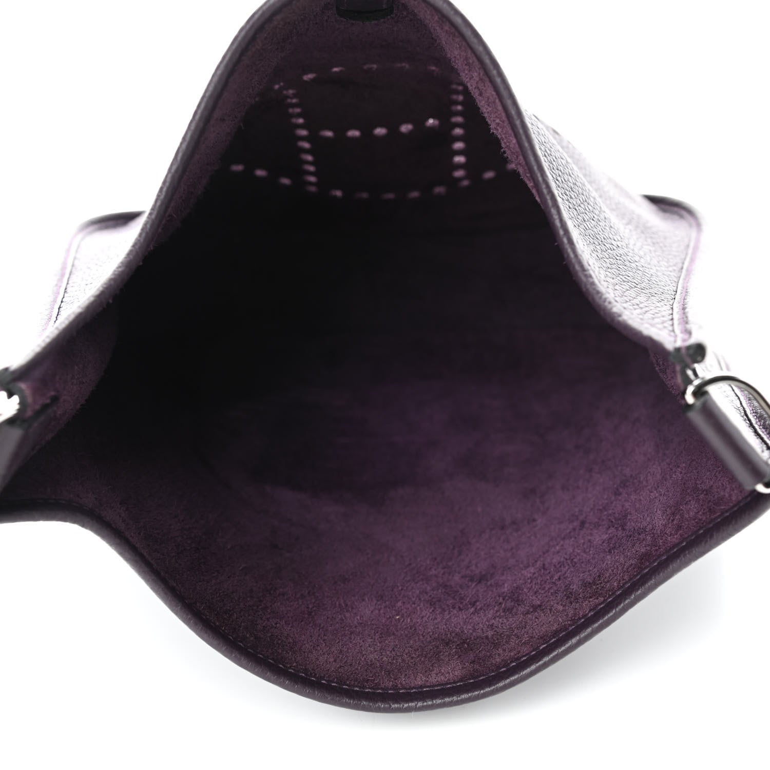 Hermes Taurillon Clemence Evelyne III PM Raisin 4 of 4