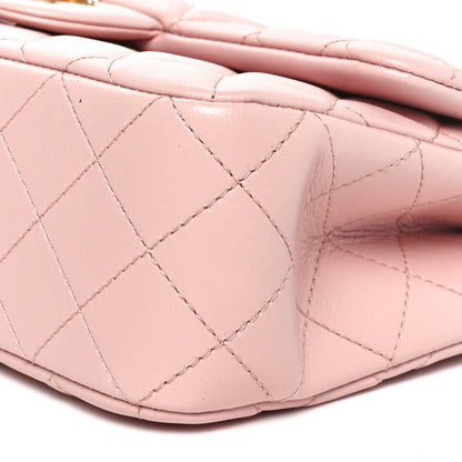 Chanel Lambskin Quilted Small Sweet Camellia Flap Light Pink 10 of 11