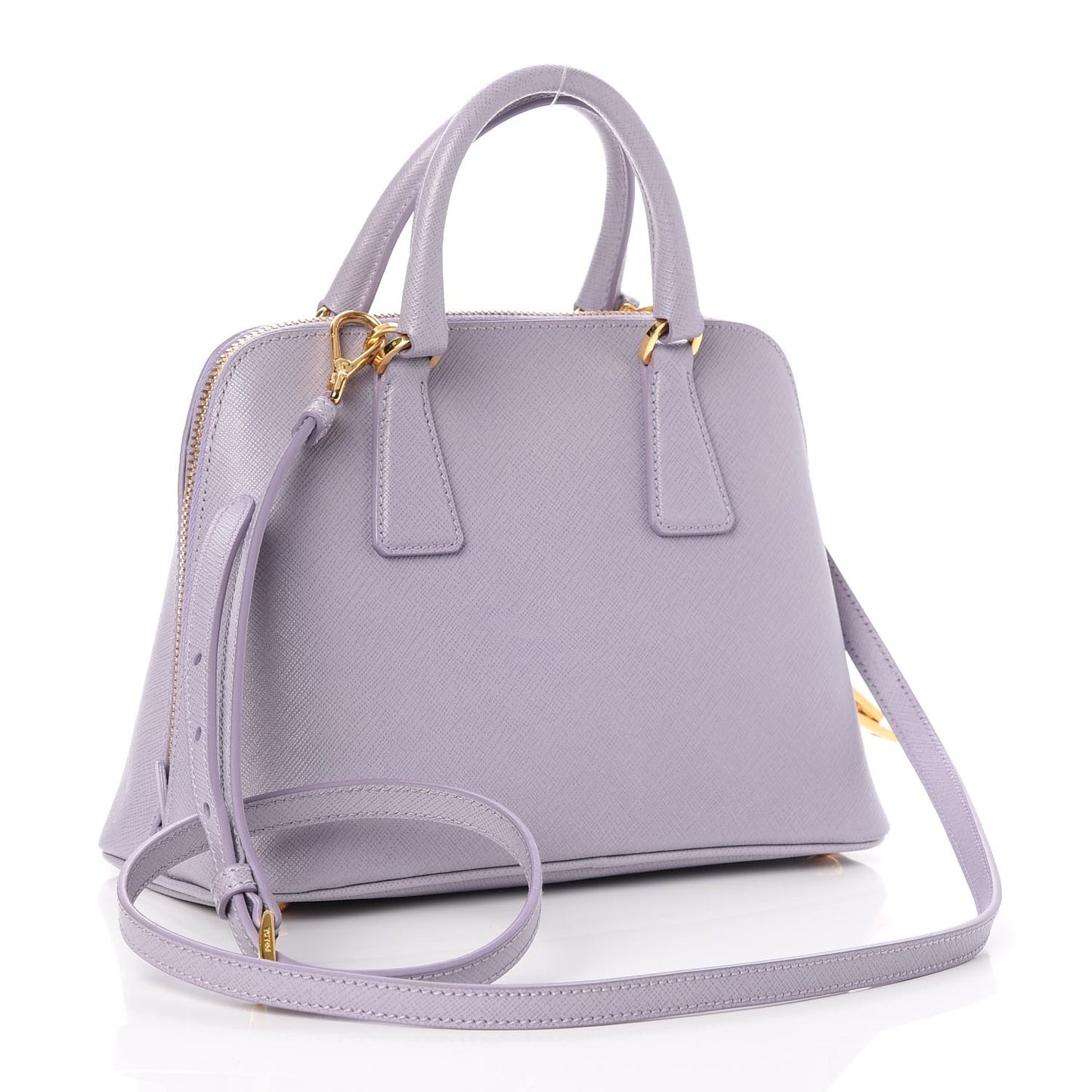 Saffiano Lux Small Promenade Tote Glicine