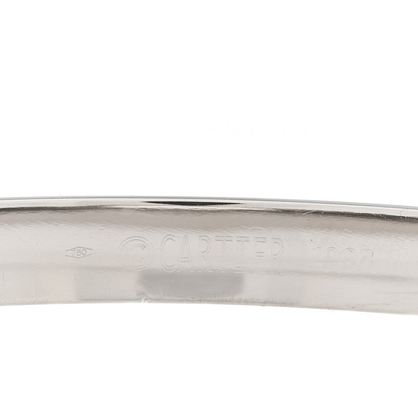 18K White Gold LOVE Bracelet 18