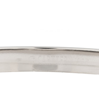 Cartier 18K White Gold LOVE Bracelet 18 3 of 8