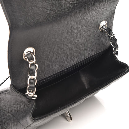 Chanel Caviar Quilted Mini Rectangular Flap Black 5 of 8