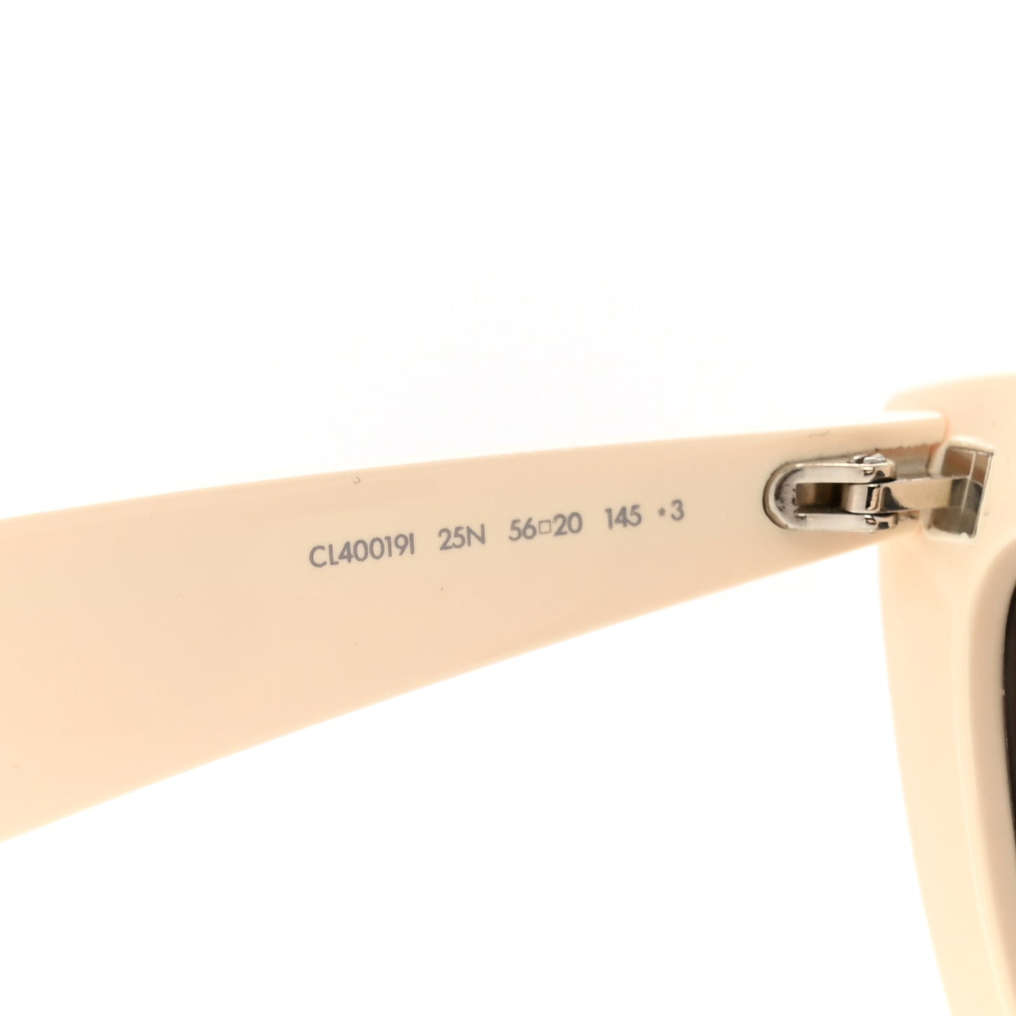 Acetate Cat Eye Sunglasses CL40019I Ivory