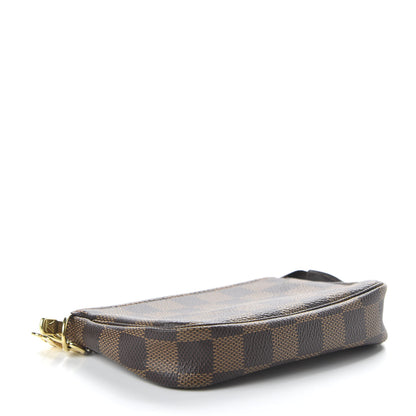 Louis Vuitton Damier Ebene Mini Pochette Accessories 4 of 11