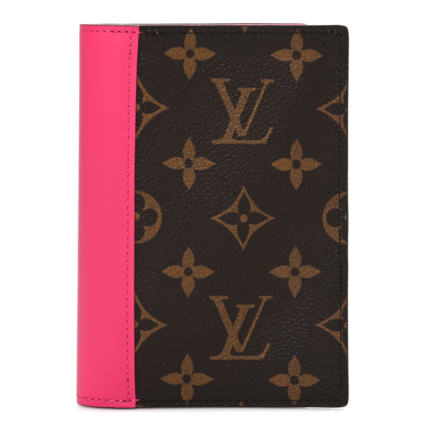 Louis Vuitton Monogram Macassar Passport Cover Fuchsia 1 of 6