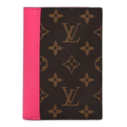 Louis Vuitton Monogram Macassar Passport Cover Fuchsia 1 of 6