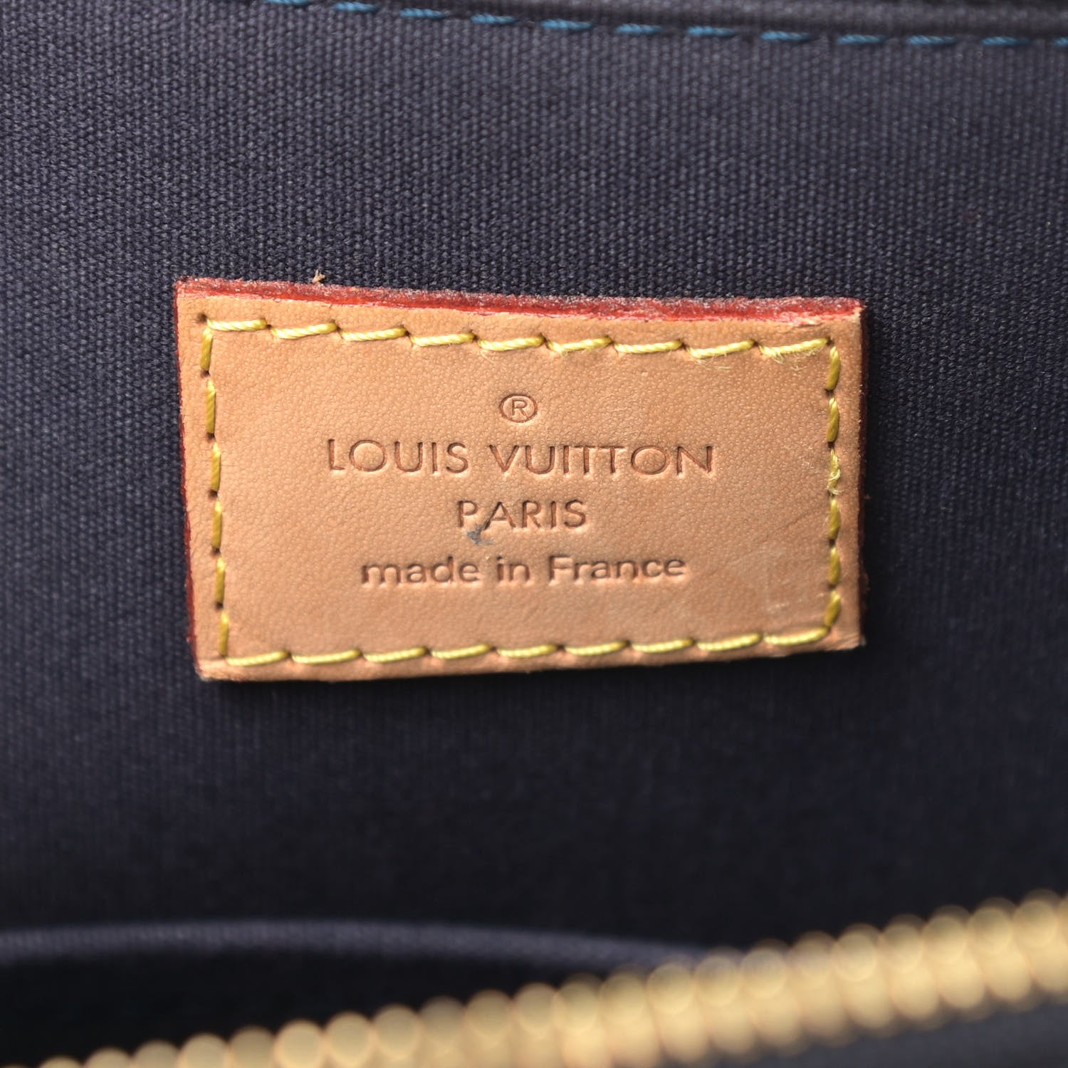 Louis Vuitton Vernis Alma PM Blue Infini 6 of 10