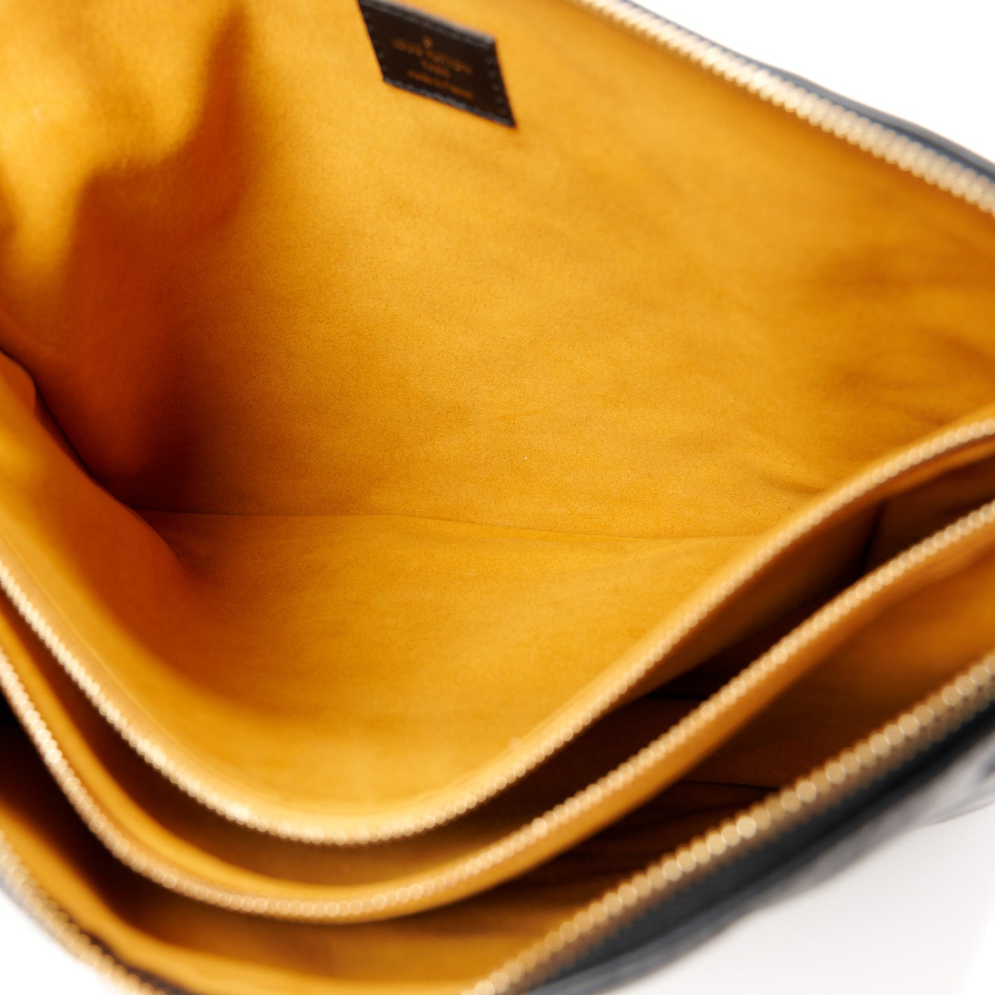Lambskin Embossed Monogram Coussin MM  Black