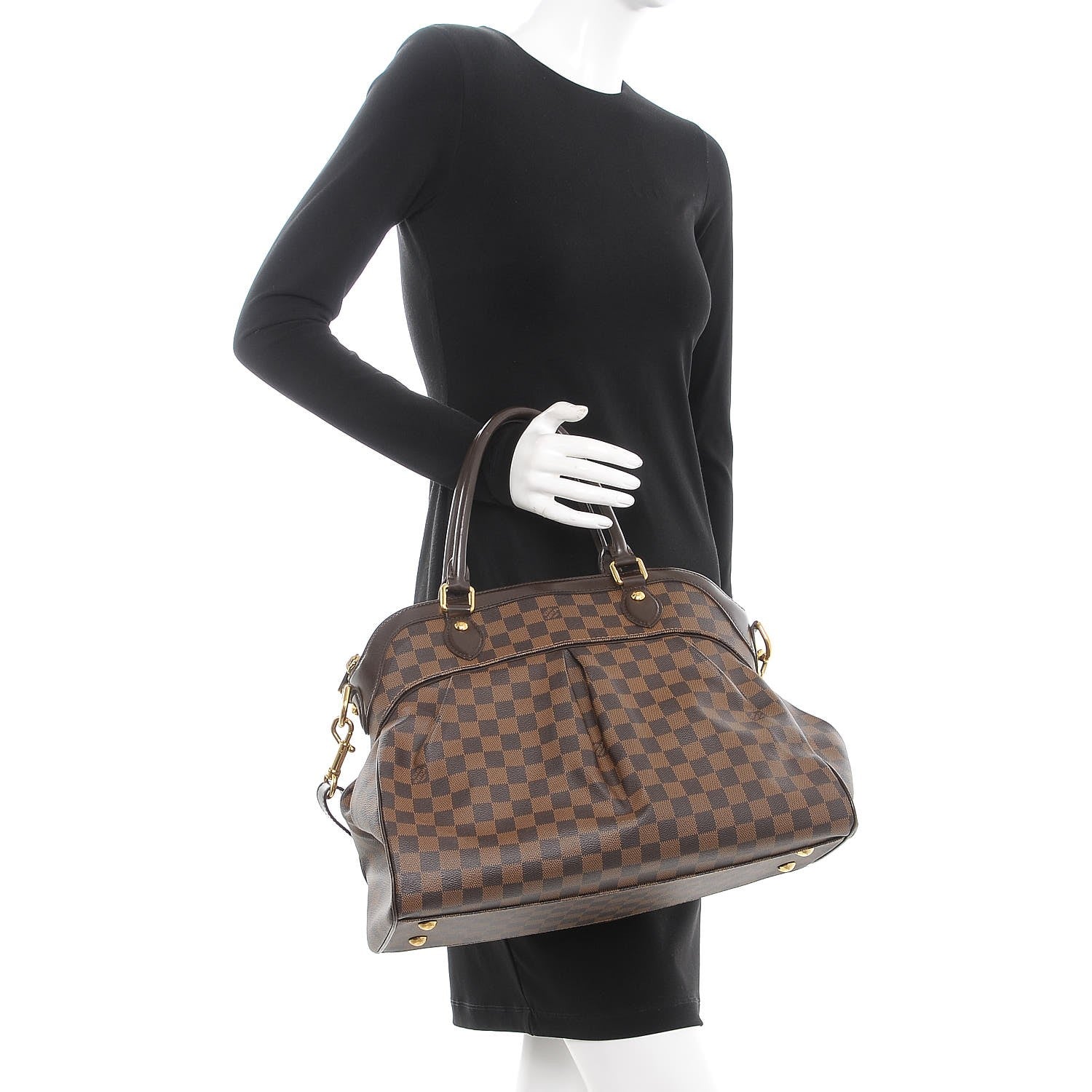 Louis Vuitton Damier Ebene Trevi GM 2 of 11