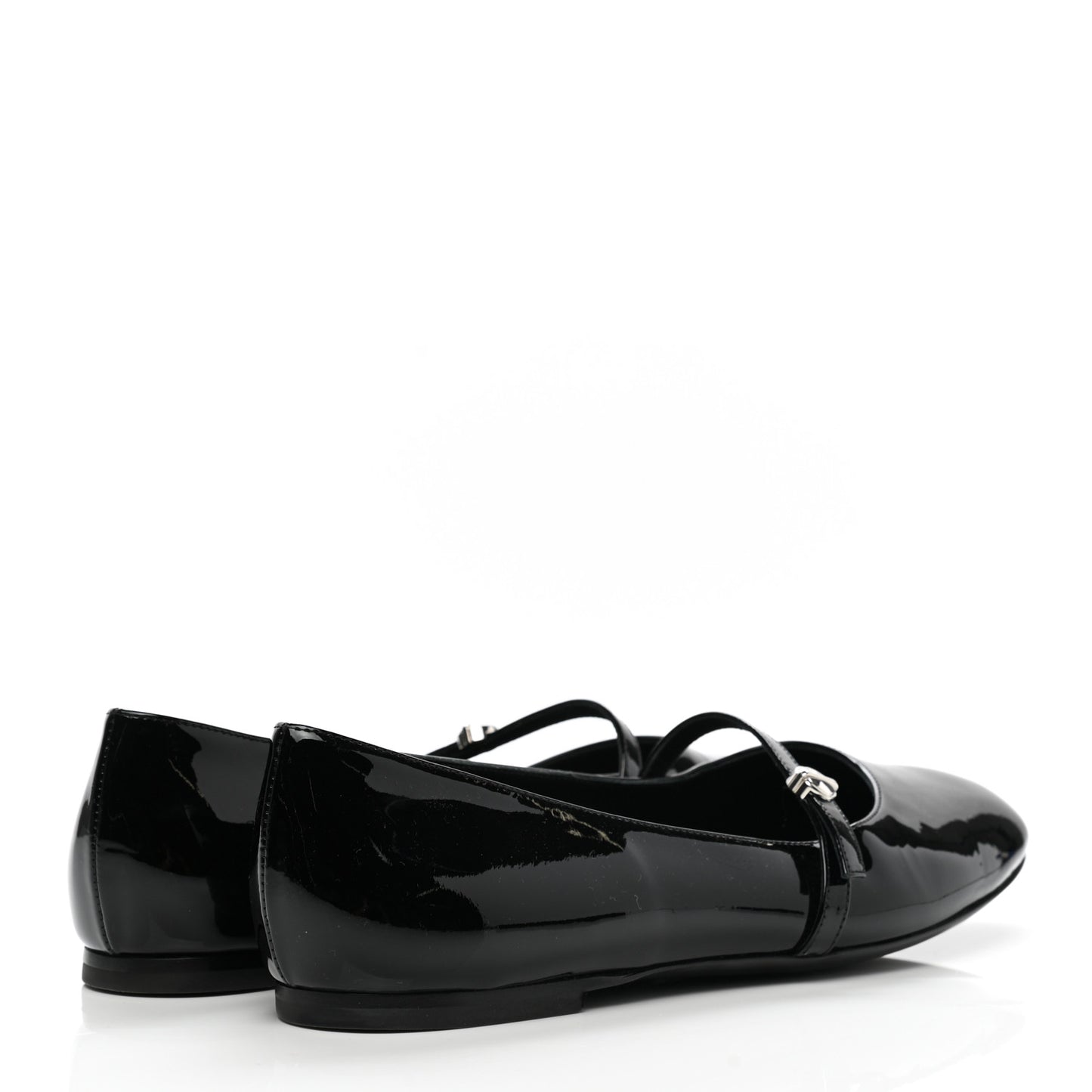 Patent Uniformes Ballet Flats 38 Black