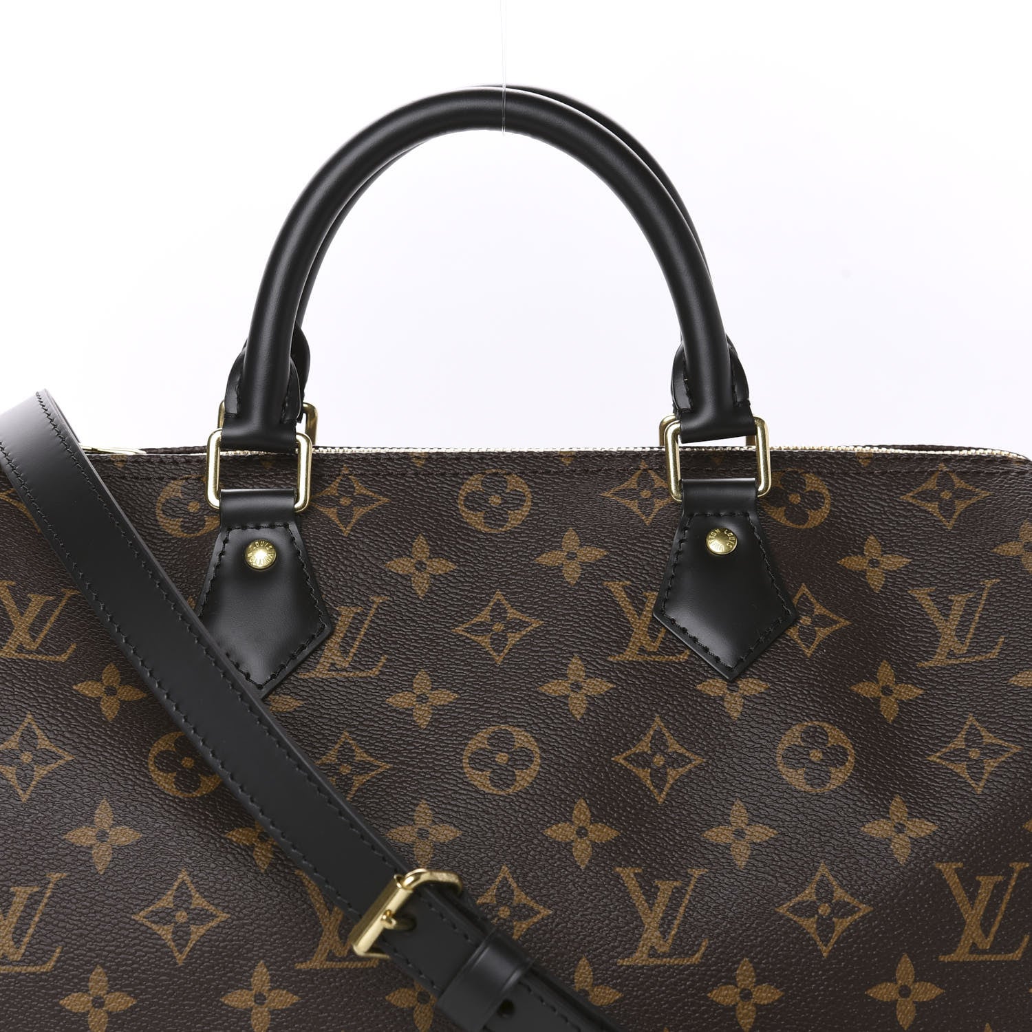 Louis Vuitton Monogram My World Tour Speedy Bandouliere 30 Black 10 of 11