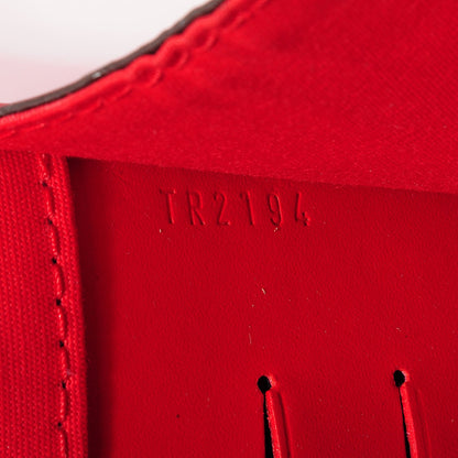 Louis Vuitton Patent Louise Clutch Rouge 9 of 10