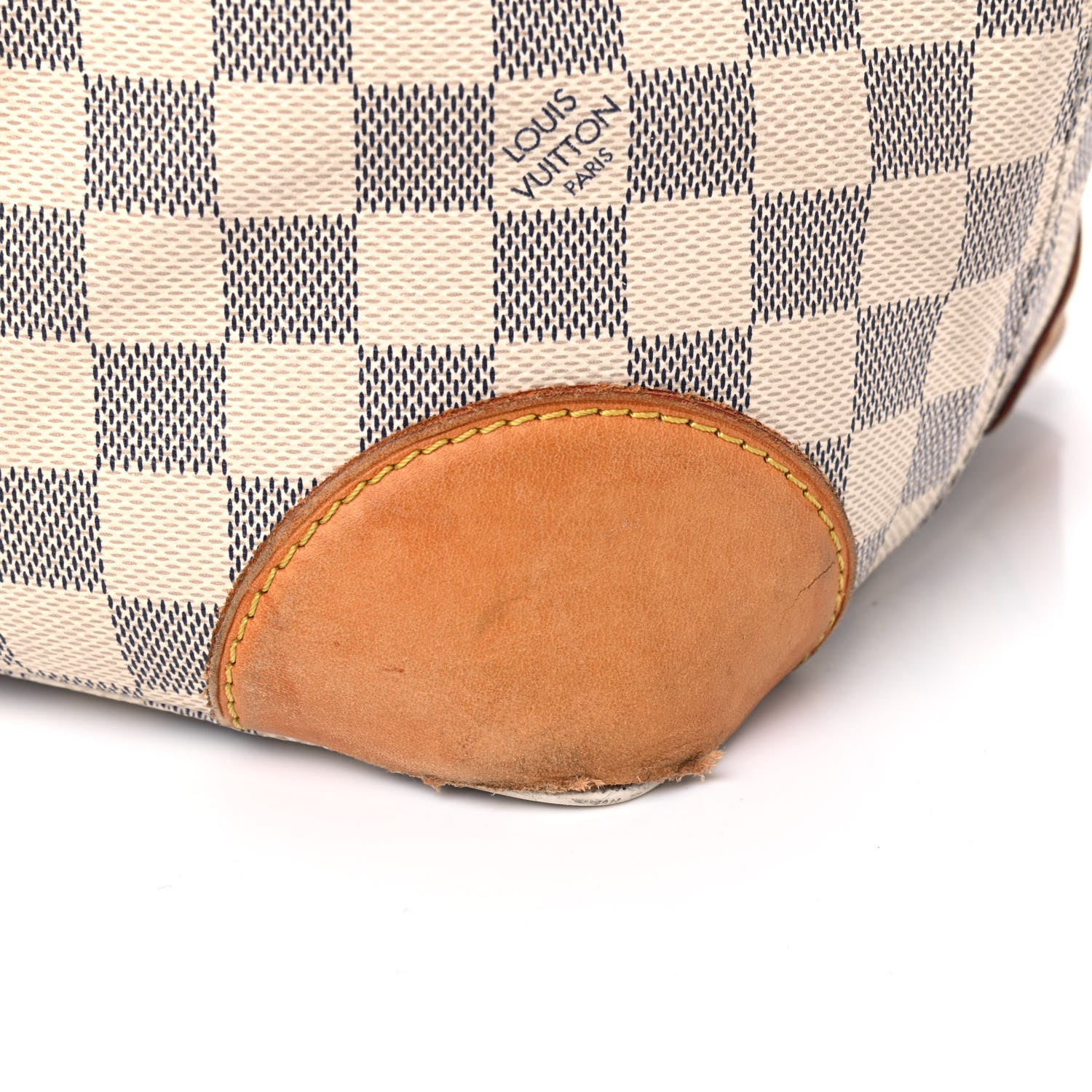 Louis Vuitton Damier Azur Hampstead MM 12 of 27