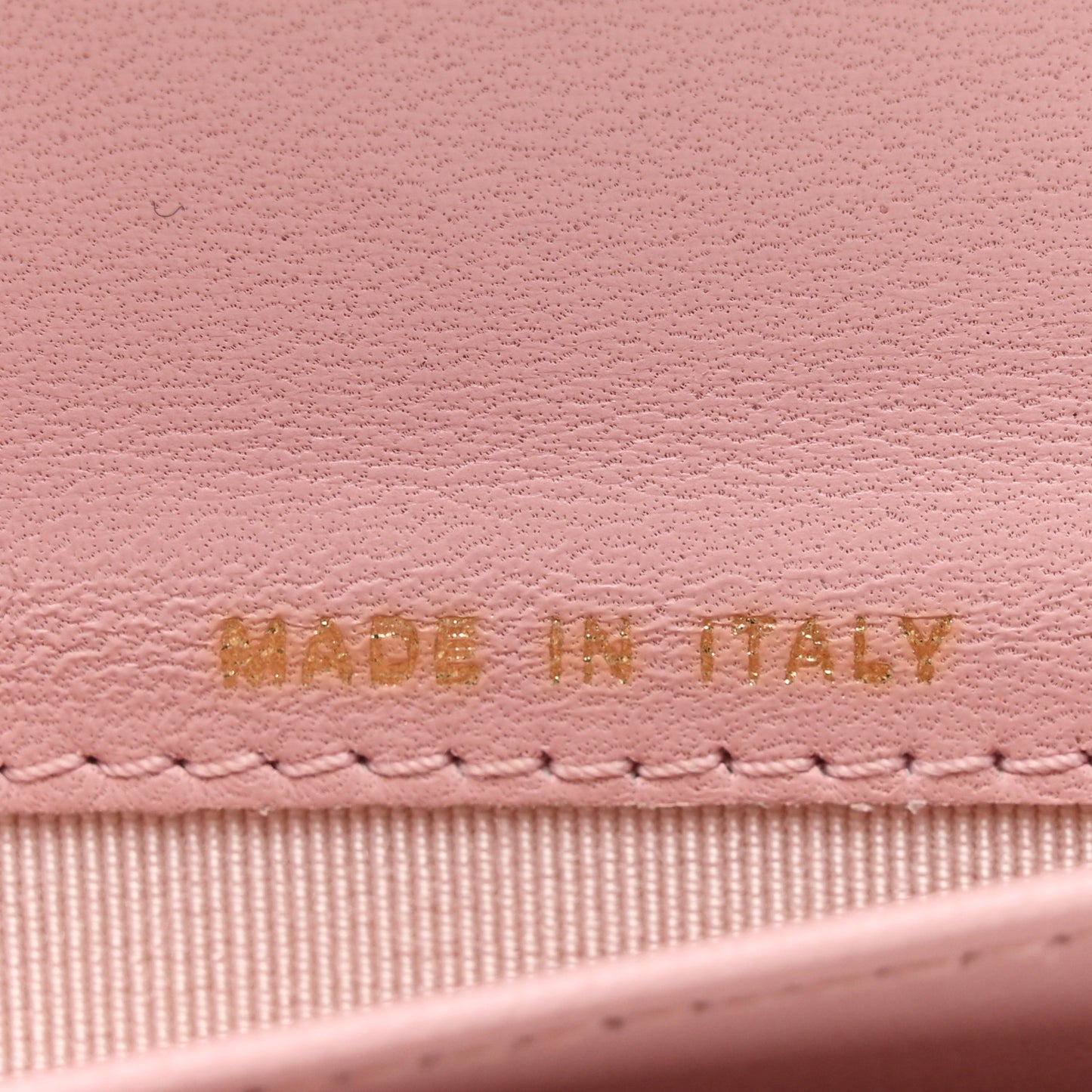 Lambskin Quilted CC Long Double Wallet Black