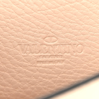 Valentino Garavani Pebbled Calfskin Medium Rockstud Flip Lock Crossbody Bag  Light Ivory 6 of 10