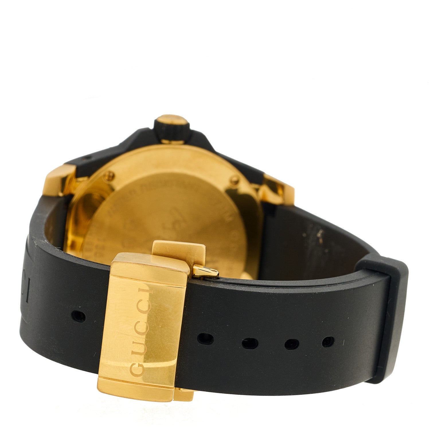 Gucci Stainless Steel Rubber 40mm Three Little Pigs Dive Quartz Watch 3 of 5