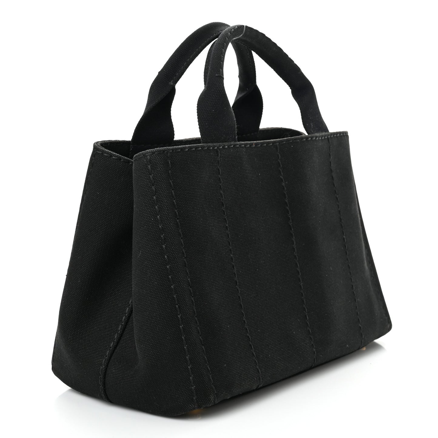 Canapa Small Logo Tote Black