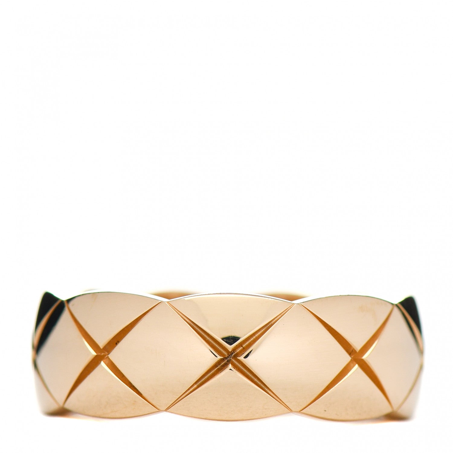 Chanel 18K Yellow Gold Small Coco Crush Ring 51 5.75 1 of 5