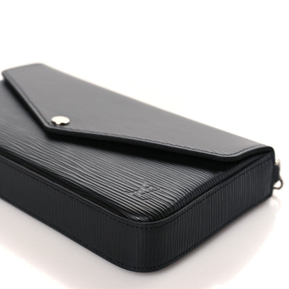 Louis Vuitton Epi Pochette Felicie Black 9 of 9