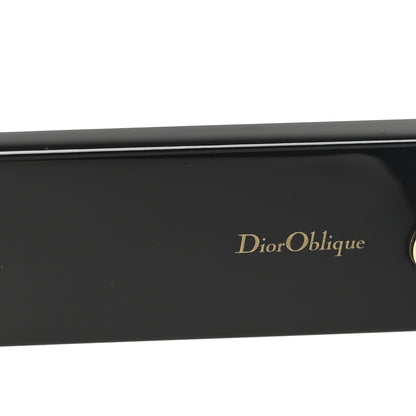 Christian Dior Acetate Oblique Oval Sunglasses Black 5 of 9