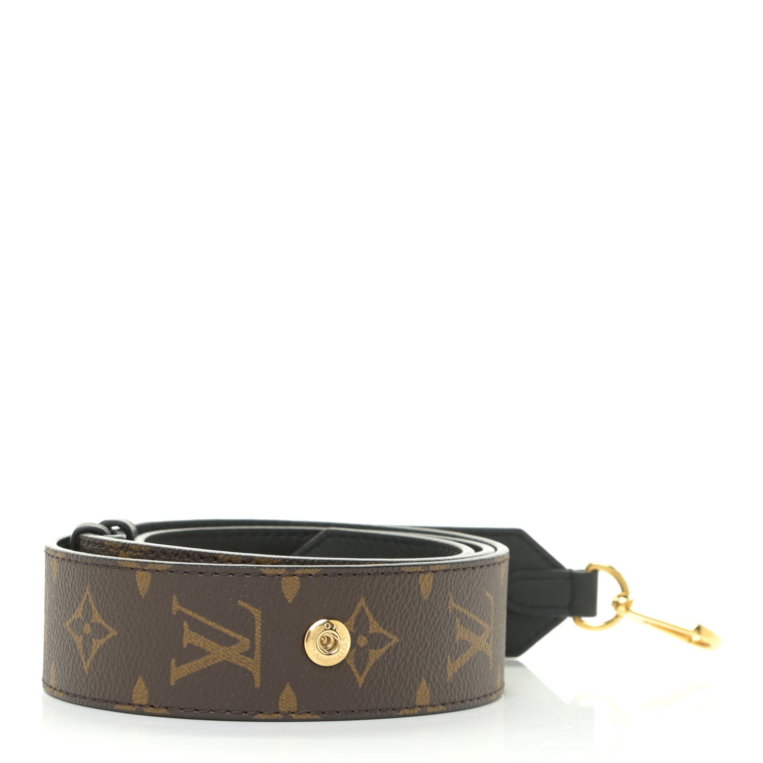 Louis Vuitton Monogram Adjustable Bandouliere Shoulder Strap Black 2 of 6