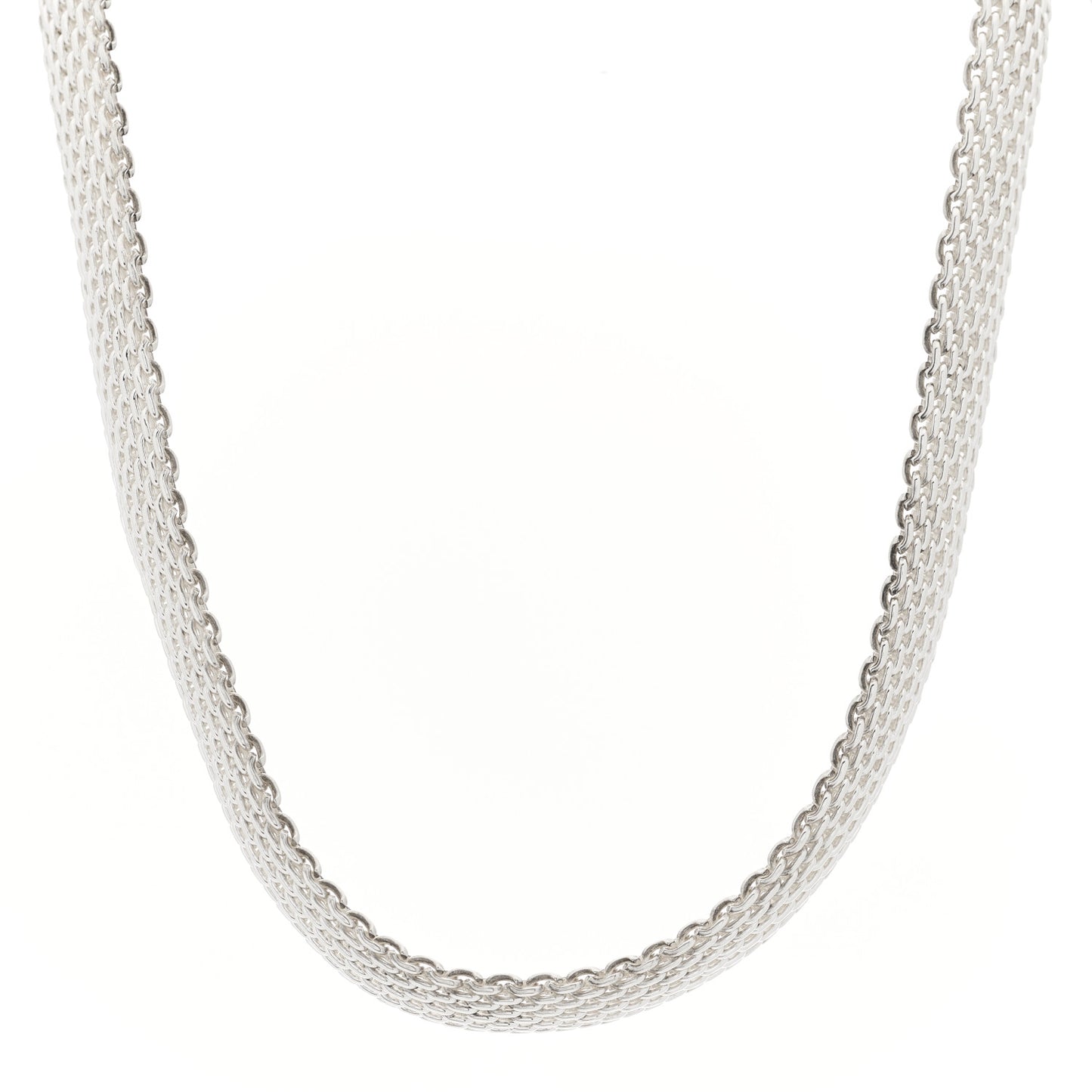Sterling Silver Somerset Mesh Necklace