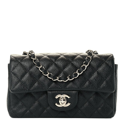 Chanel Caviar Quilted Mini Rectangular Flap Black 1 of 12