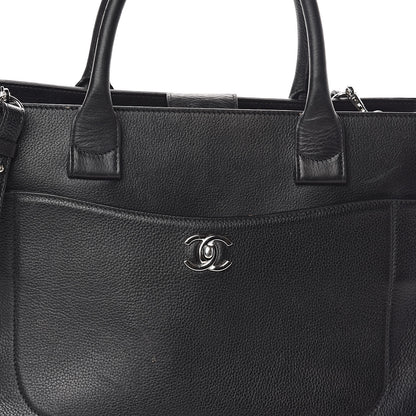 Chanel Grained Calfskin Medium Neo Executive Shopper Tote Blac 11 of 13