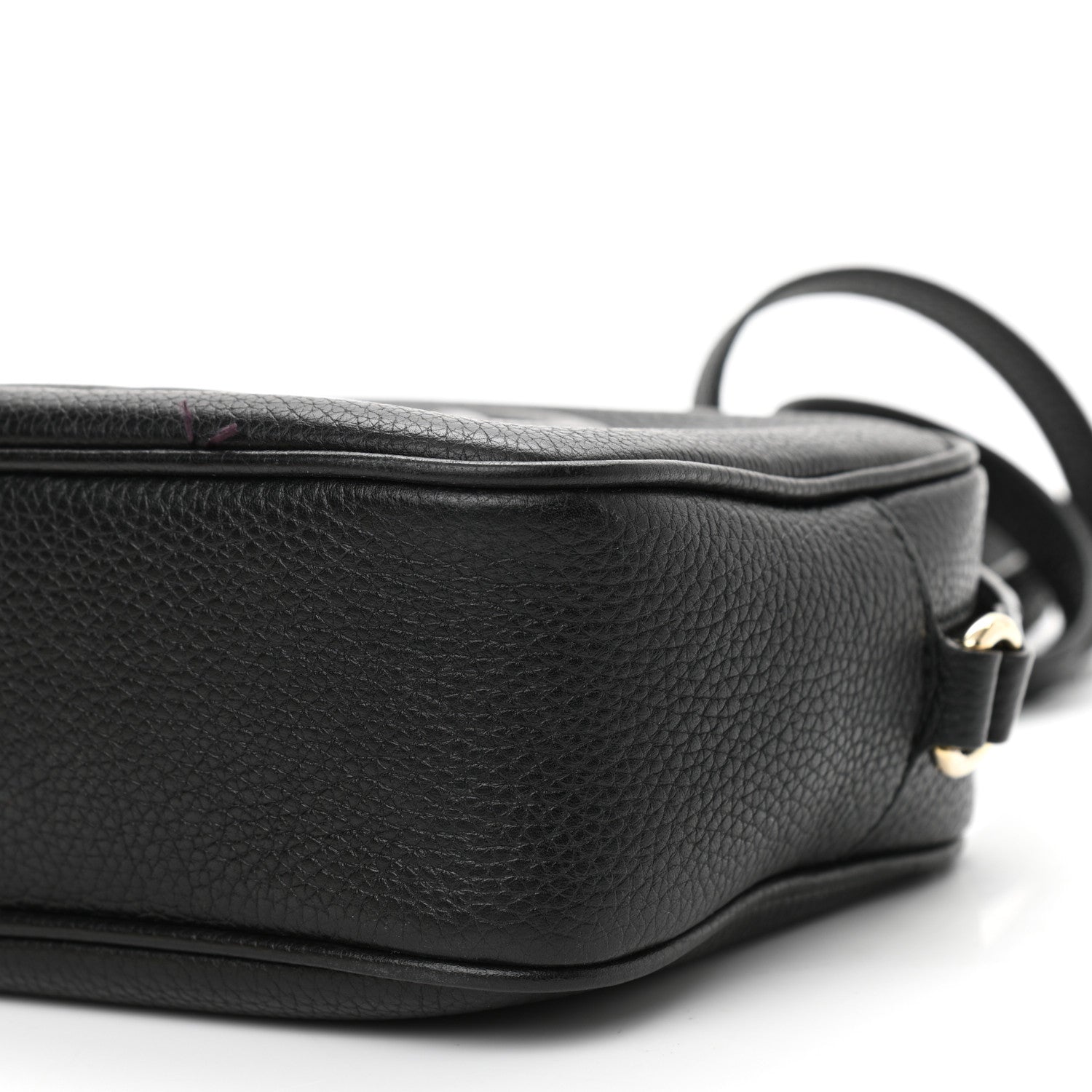 Gucci Pebbled Calfskin Small Soho Disco Bag Black 10 of 12