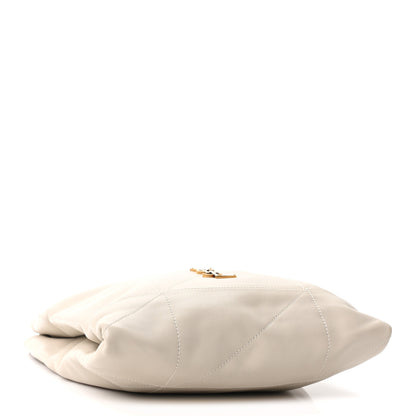 Saint Laurent Lambskin Matelasse Monogram Large Jamie 4.3 Pochon Crema Soft 5 of 11