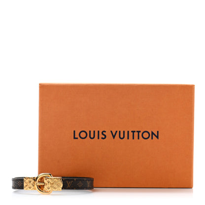 Louis Vuitton Monogram Fasten Your LV Bracelet 17 8 of 8