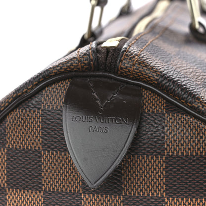 Louis Vuitton Damier Ebene Speedy 30 8 of 13