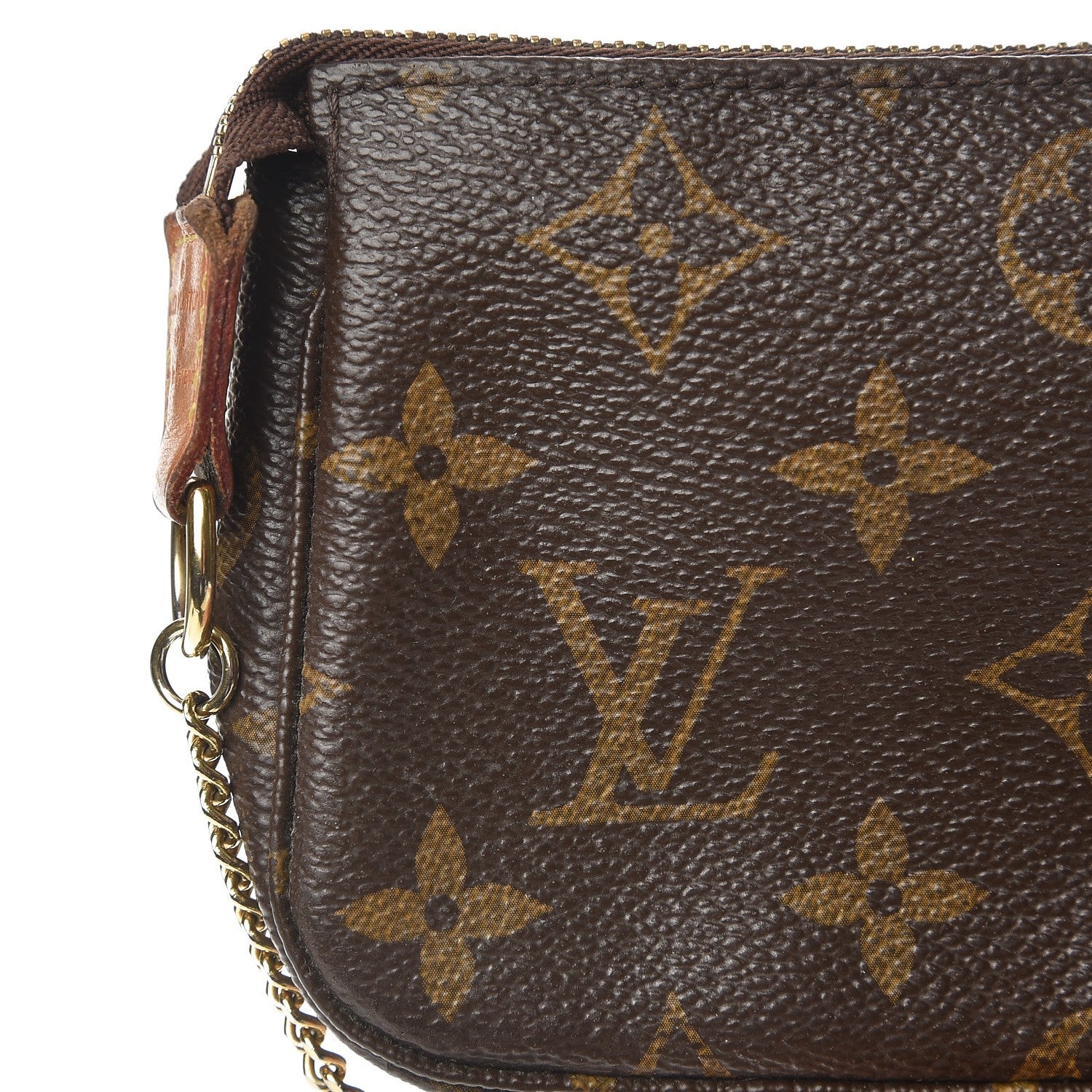 Louis Vuitton Monogram Mini Pochette Accessories 7 of 9
