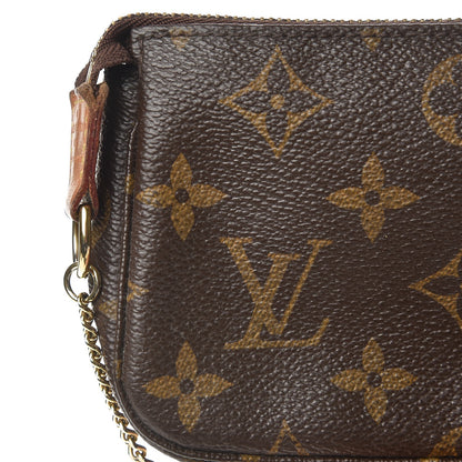 Louis Vuitton Monogram Mini Pochette Accessories 7 of 9