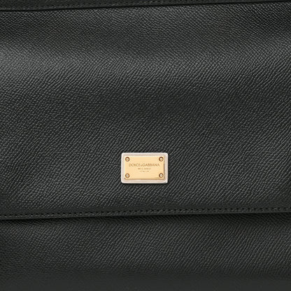 Dolce & Gabbana Dauphine Medium Miss Sicily Satchel Black 7 of 11
