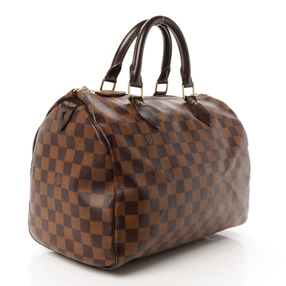 Louis Vuitton Damier Ebene Speedy 30 3 of 17