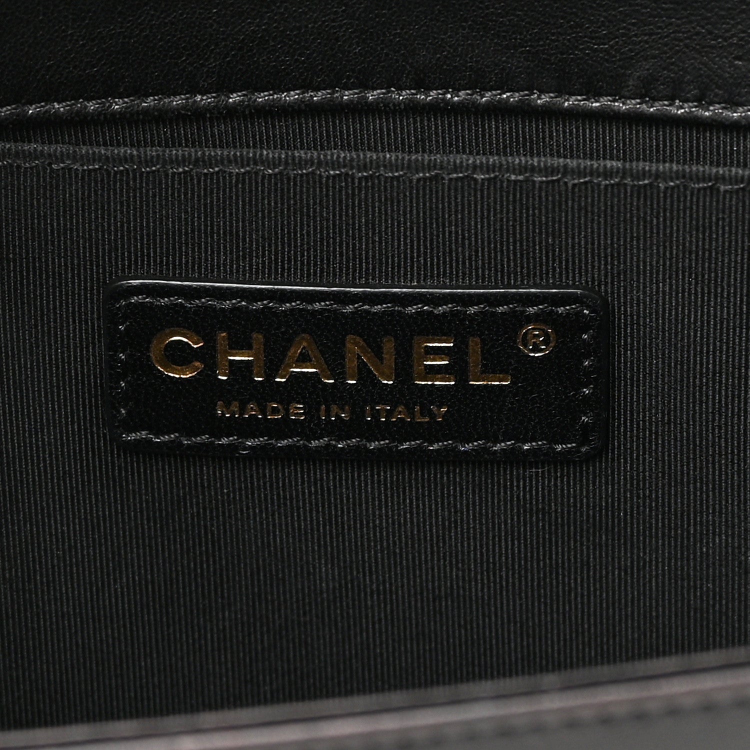 Chanel Lambskin Quilted Medium Boy Flap Black 6 of 14