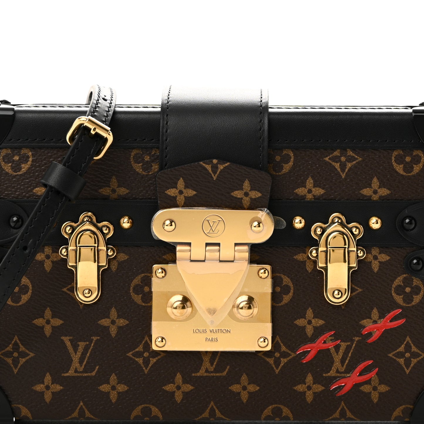 Monogram Petite Malle Black