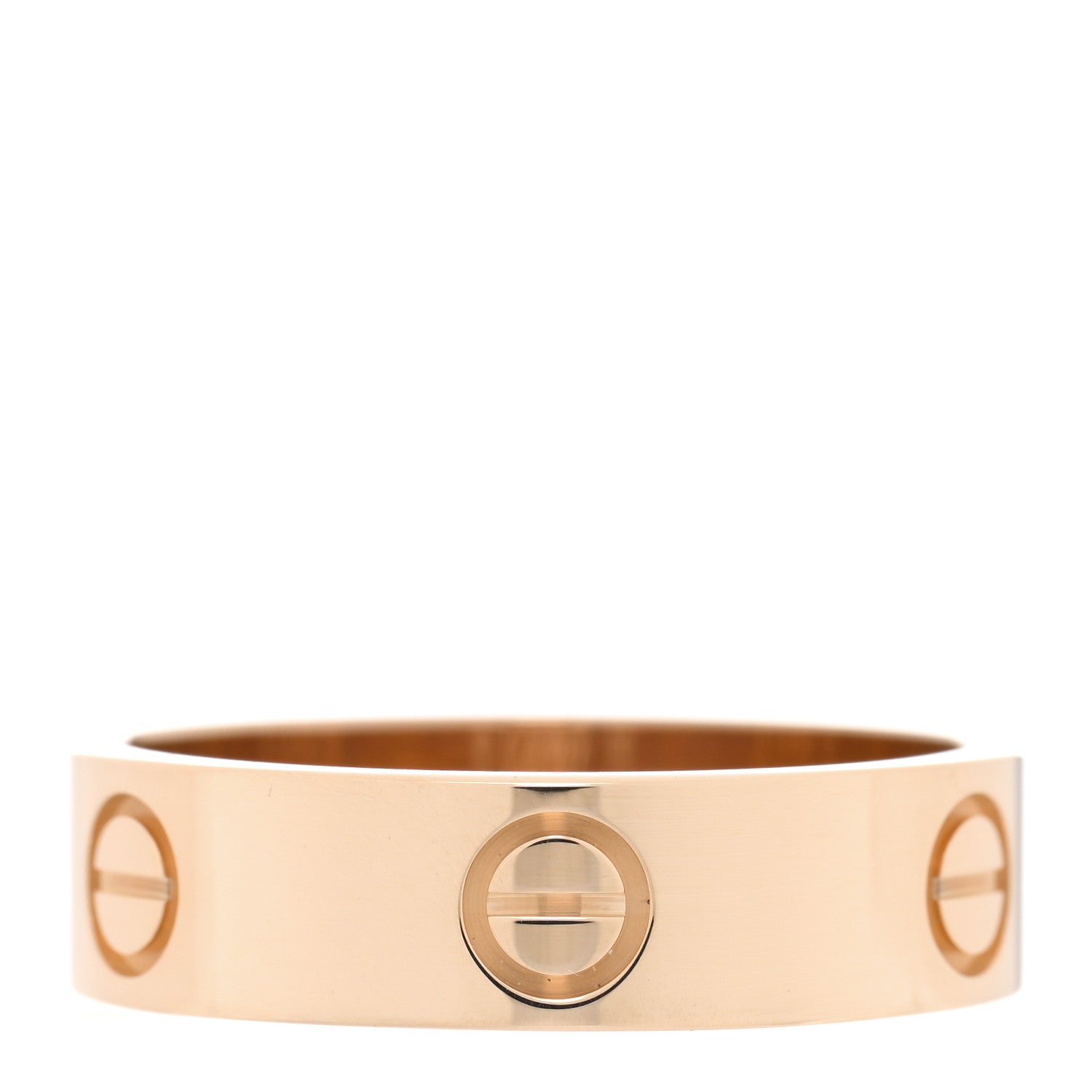 Cartier 18K Yellow Gold 5.5mm LOVE Ring 58 8.25 1 of 5