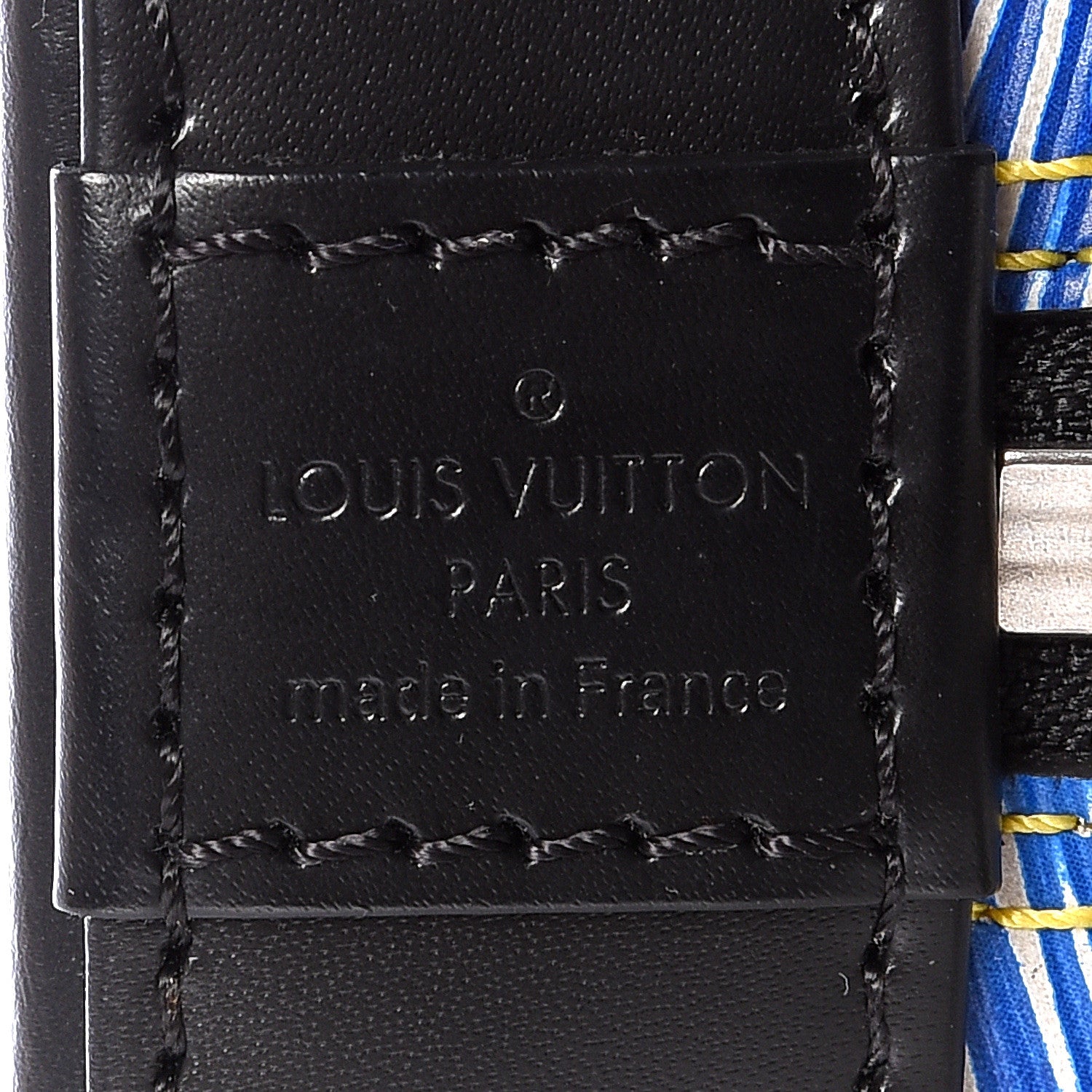Louis Vuitton Epi Alma BB Denim Light 10 of 12