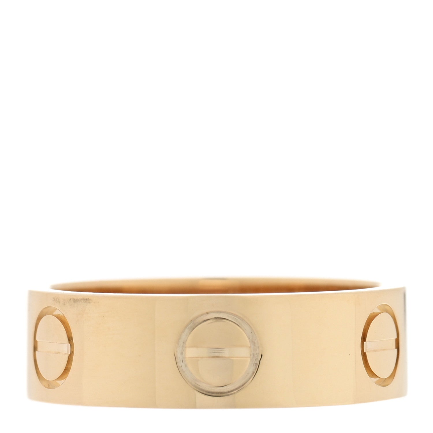 Cartier 18K Yellow Gold 5.5mm LOVE Ring 51 5.75 3 of 4