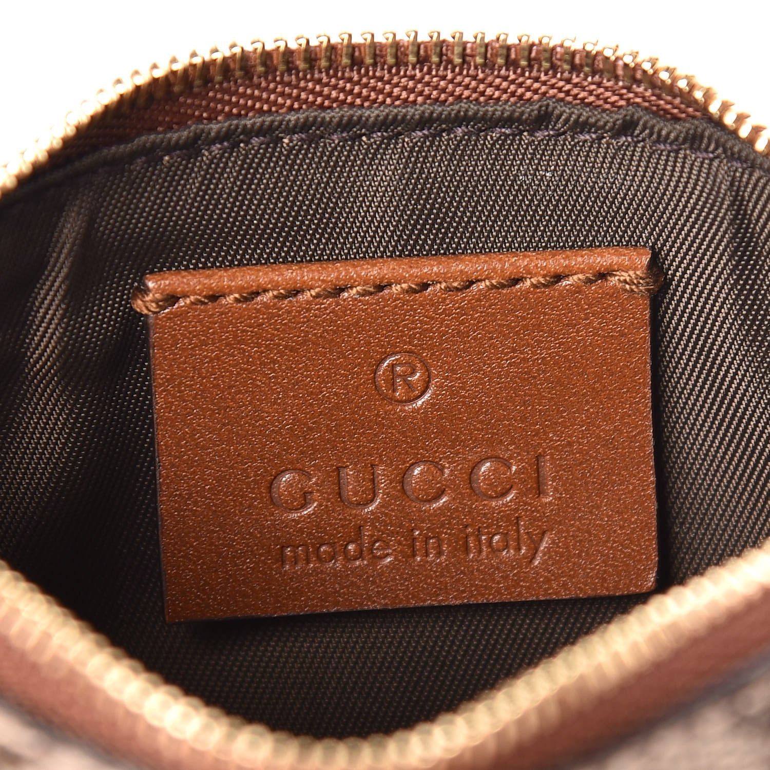 Gucci GG Supreme Monogram Key Case Brown 6 of 8
