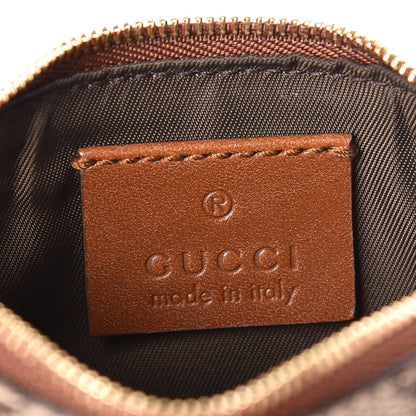 Gucci GG Supreme Monogram Key Case Brown 6 of 8