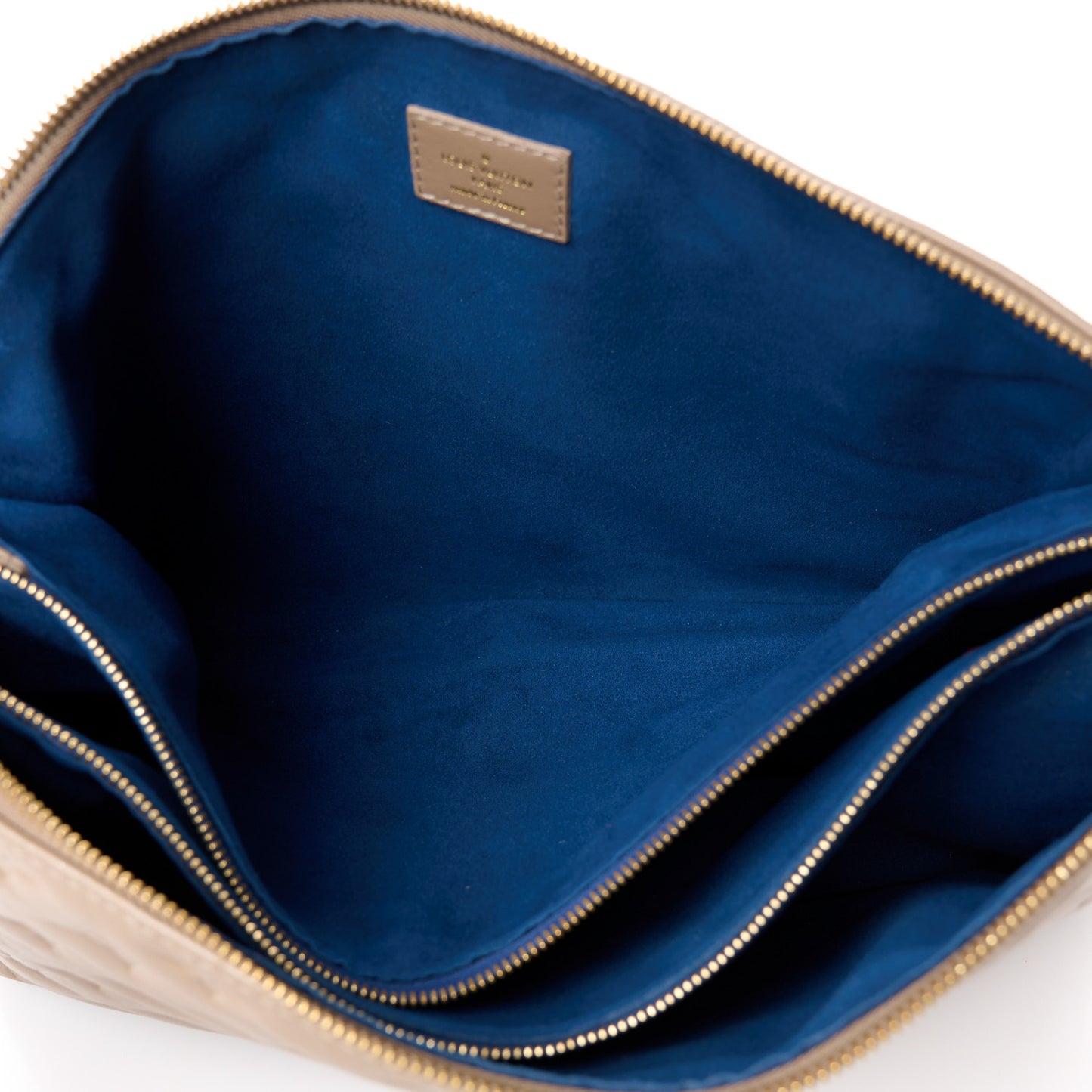 Lambskin Embossed Monogram Coussin MM