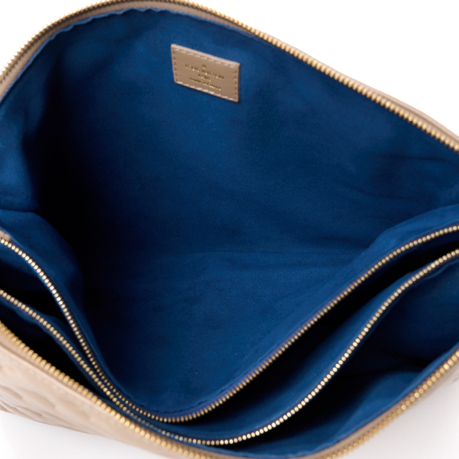 Louis Vuitton Lambskin Embossed Monogram Coussin MM 5 of 11