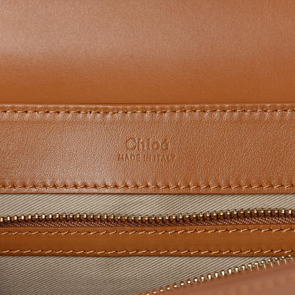 Chloe Calfskin Small C Double Carry Autumnal Brown 6 of 9