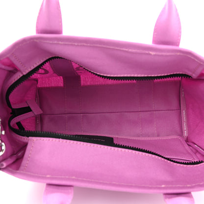Marc Jacobs Cotton Canvas Medium The Traveler Tote Bag Pink 5 of 8