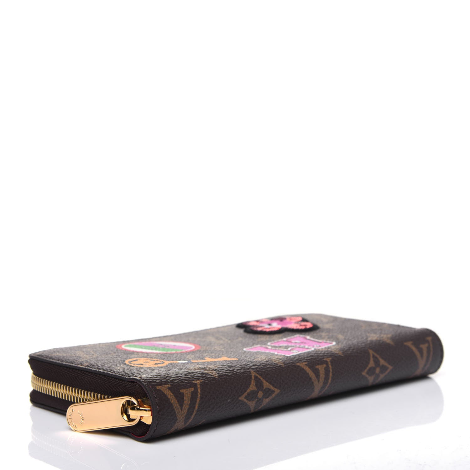 Louis Vuitton Monogram Travel Stickers Zippy Wallet 7 of 10